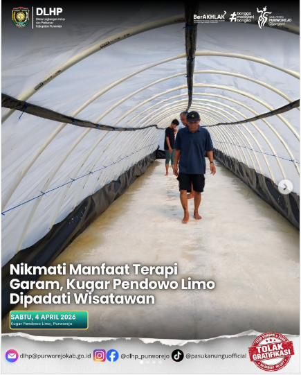 Libur Lebaran Terapi Garam KUGAR Pendowo Limo Diminati Wisatawan