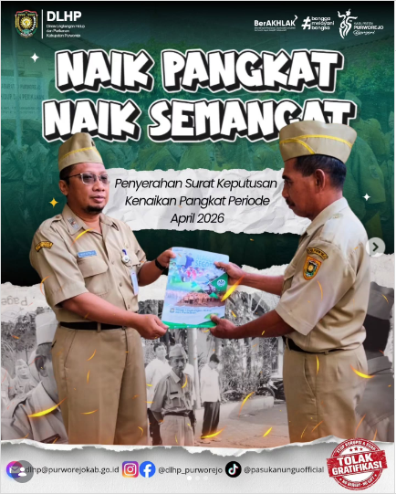 Penyerahan Simbolis SK Kenaikan Pangkat