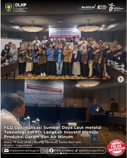 Langkah Inovatif Menuju Produksi Garam dan Air Minum